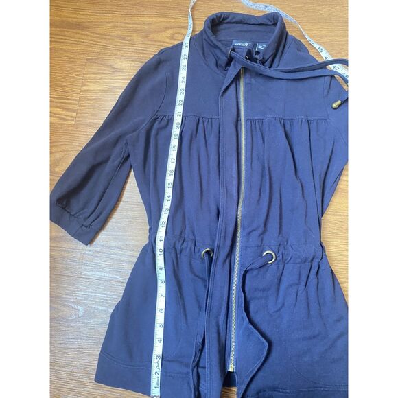 Y2K Navy Blue Zip Jacket Size S - Picture 5 of 6